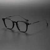 LE0396 Black Square Glasses: A Bold Statement in Sophistication