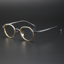 LE0372 Titanium Optical Glasses - Timeless Elegance Meets Modern Design
