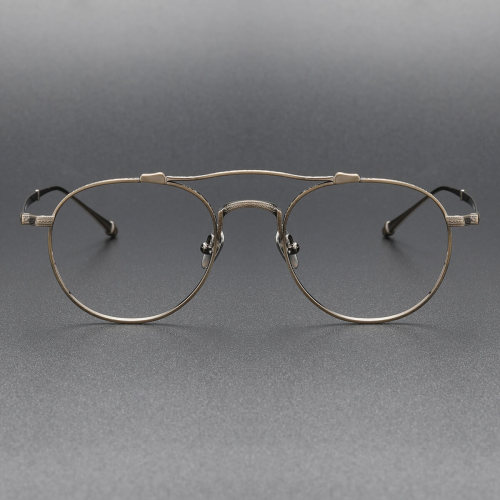 Titanium Crafted Aviator Glasses Frames - The Classic LE0397 Series