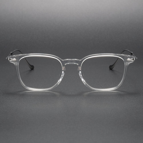LE0396 Clear Rim Glasses: The Pinnacle of Minimalist Design