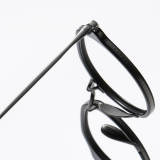 LE0368 Sleek Black Frame Glasses with Durable Titanium Construction
