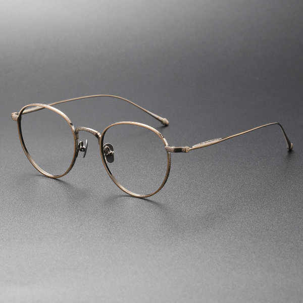 LE0404 - Exquisite Round Glasses for the Contemporary Woman