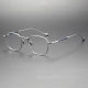 Ultra-Light Silver Titanium Optical Glasses LE0403