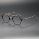 Black and Gold Glasses LE0354 – Elegance Defined, Modern Titanium Frames