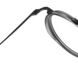 Aviator Prescription Glasses LE0356 in Gray & Black - Titanium Round Frames