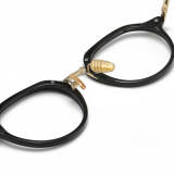 Black and Gold Glasses LE0491 - Luxurious Precision Craftsmanship