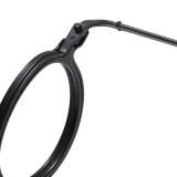 Black Round Glasses LE0466 - Classic Design, Lightweight Frame