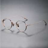 Rose Gold Glasses LE0141 - Radiant Round Frames