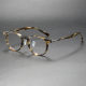 Round Tortoise Shell Glasses LE0456 - Premium Yellow Tortoise Acetate Frame