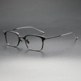 Large Glasses Frames LE0498 | TortoiseShell & Black Luxury Eyewear