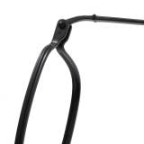 Black Square Glasses LE0465 - Sleek Titanium Minimalist Design