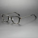 Square Glasses LE0452 - Elegant Gray TortoiseShell Acetate Design