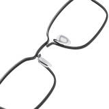 Black Square Glasses LE0465 - Sleek Titanium Minimalist Design