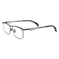 Clip On Titanium Glasses LE3003 - Gray