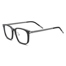Square Natural Horn Glasses LH3093 - Black Square Natural Horn Glasses LH3093 - Black
