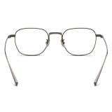 Brown Glasses Frames - Lightweight, Hypoallergenic Titanium Square Glasses, LE3011
