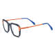Black Glasses Frames - LE3030 Frosted Black - Stylish and Durable Acetate Square Glasses