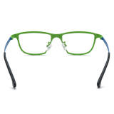 Women's Rectangle Eyeglasses - LE3059 Green | Stylish Titanium Glasses for Daily Wear