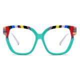 Stylish Cool Blue Cat Eye Glasses - LE3057 for Women | Durable Acetate Frames