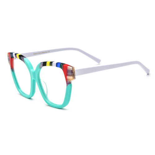 Stylish Cool Blue Cat Eye Glasses - LE3057 for Women | Durable Acetate Frames