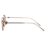 Square Prescription Glasses LE3049 - TortoiseShell & Gold Titanium Frames for Men and Women