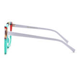 Stylish Cool Blue Cat Eye Glasses - LE3057 for Women | Durable Acetate Frames