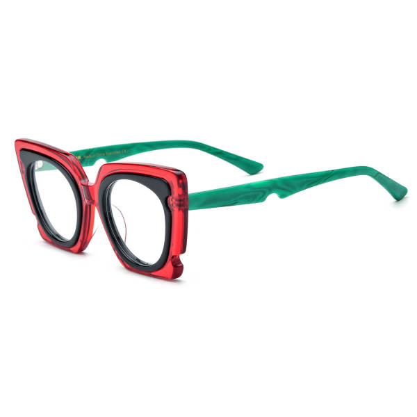 Black Cat Eye Glasses - Stylish and Durable Acetate Glasses LE3032