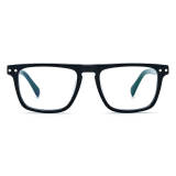 Black Square Glasses - Stylish and Durable Acetate Square Frames LE3043