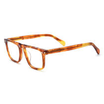 Square Acetate Glasses LE3043 - Tortoise