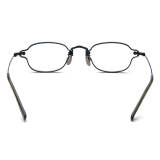 Oval Titanium Glasses LE3081 - Black
