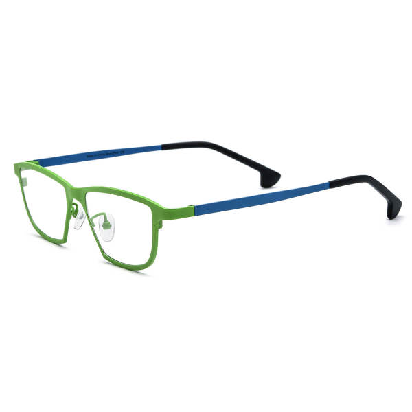Women's Rectangle Eyeglasses - LE3059 Green | Stylish Titanium Glasses for Daily Wear