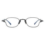 Oval Titanium Glasses LE3081 - Gunmetal