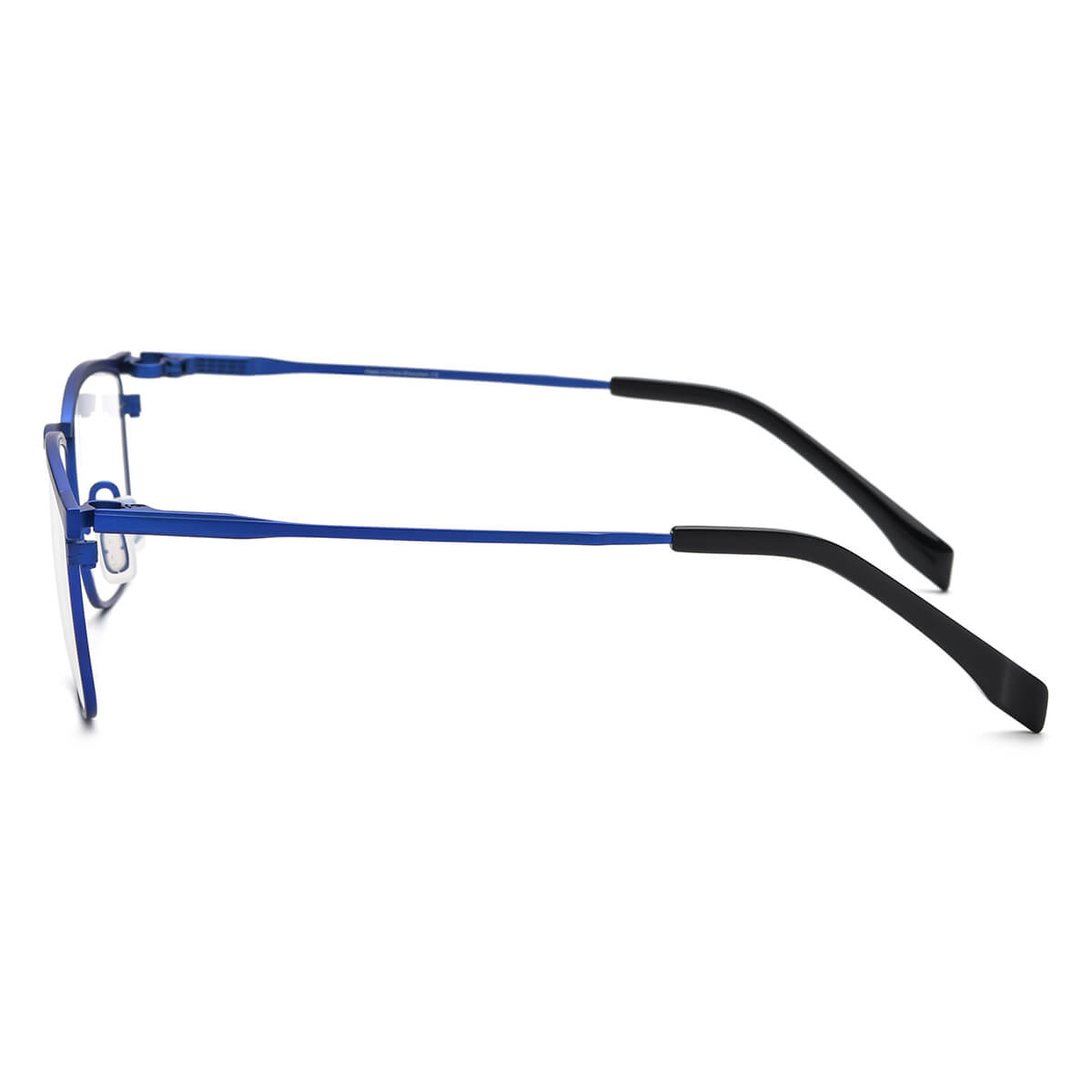 Rectangle Frame Glasses LE3063 - Titanium Blue Rectangle Glasses
