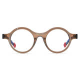 Brown Round Glasses LE3060 - Stylish & Durable Eyewear for Everyday Comfort