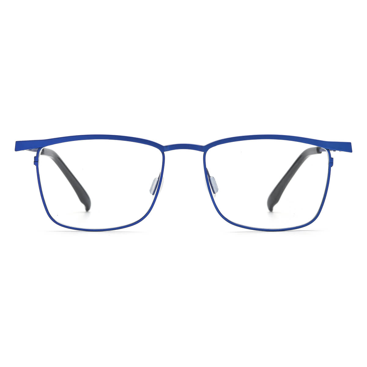 Rectangle Frame Glasses LE3063 - Titanium Blue Rectangle Glasses