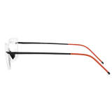 Rimless Titanium Glasses LE3076 - Black