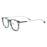 Square Glasses Mens - Hypoallergenic, Durable Titanium Tortoise Shell Frames