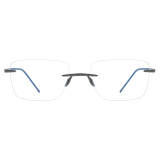 Rimless Titanium Glasses LE3076 - Gunmetal
