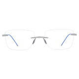 Rimless Titanium Glasses LE3076 - Silver