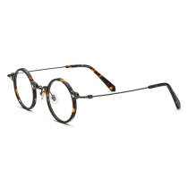 Round Tortoise Shell Glasses - Hypoallergenic, Durable Titanium Frames Round Tortoise Shell Glasses - Hypoallergenic, Durable Titanium Frames