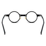 Black Round Glasses - Stylish Acetate Frames for Everyday Comfort
