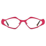 Cat Eye Titanium Glasses LE3071 - Pink & Blue