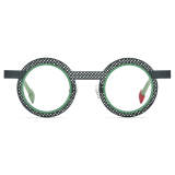 Round Titanium Glasses LE3074 - Gray