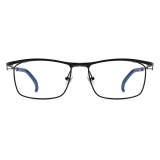 Glasses Black Frame - LE0533 Titanium Browline Glasses with Adjustable Nose Pads