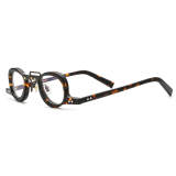Round Acetate Glasses LE3010 - Tortoise