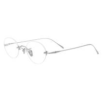 Cool Glasses LE0613 – Hypoallergenic Silver Titanium Rimless Design