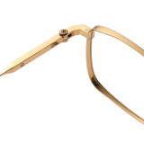 Square Titanium Glasses LE1110_Gold
