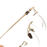 Rimless Titanium Glasses LE1125_Gold