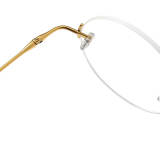 Rimless Titanium Glasses LE1114_Gold