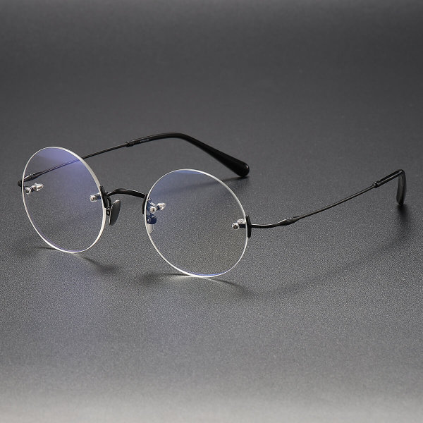 Rimless Titanium Glasses LE1114_Black